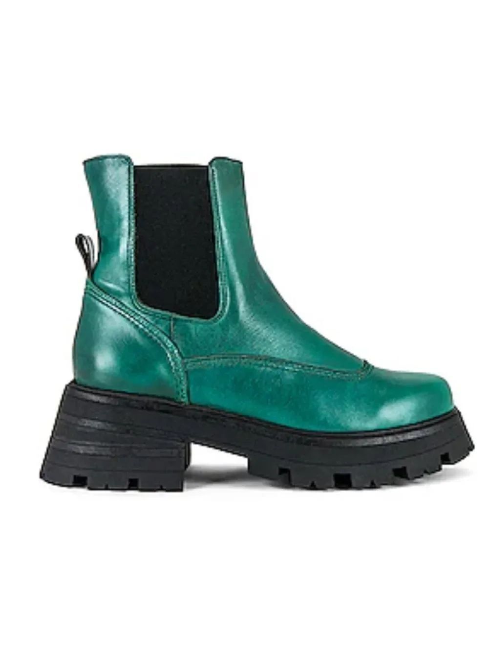 Intentionally Blank Houli booties in evergreen 38